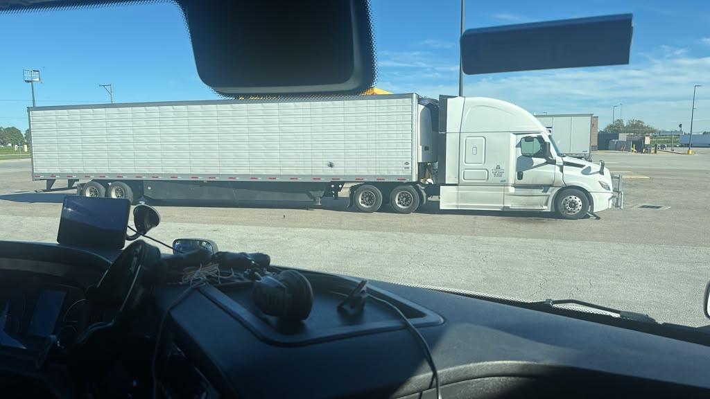 EIM Transportation style semi truck on the road